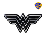 Wonder Woman Logo Decal (Black and Chrome)