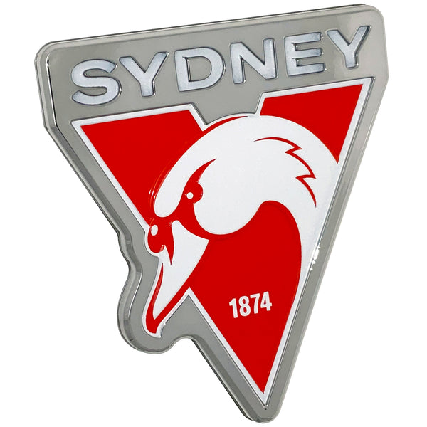 Sydney Swans 3D Car Badge
