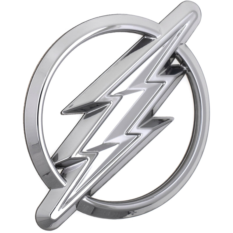 The Flash 3D Car Badge (Chrome)