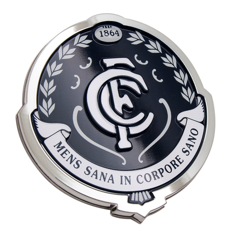 Carlton Blues 2019 3D Car Badge