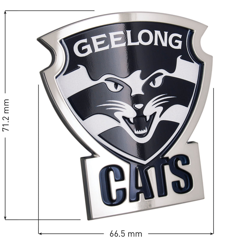 Geelong Cats 3D Car Badge