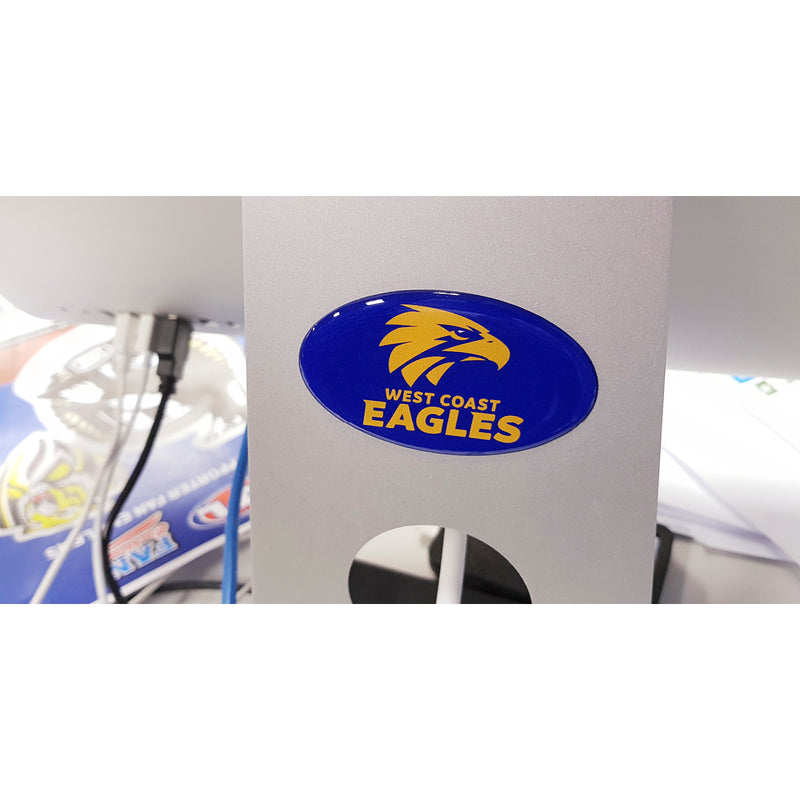 West Coast Eagles Oval Decal