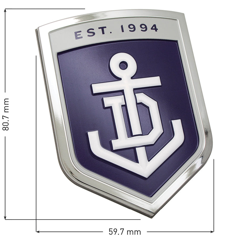 Fremantle Dockers 3D Car Badge