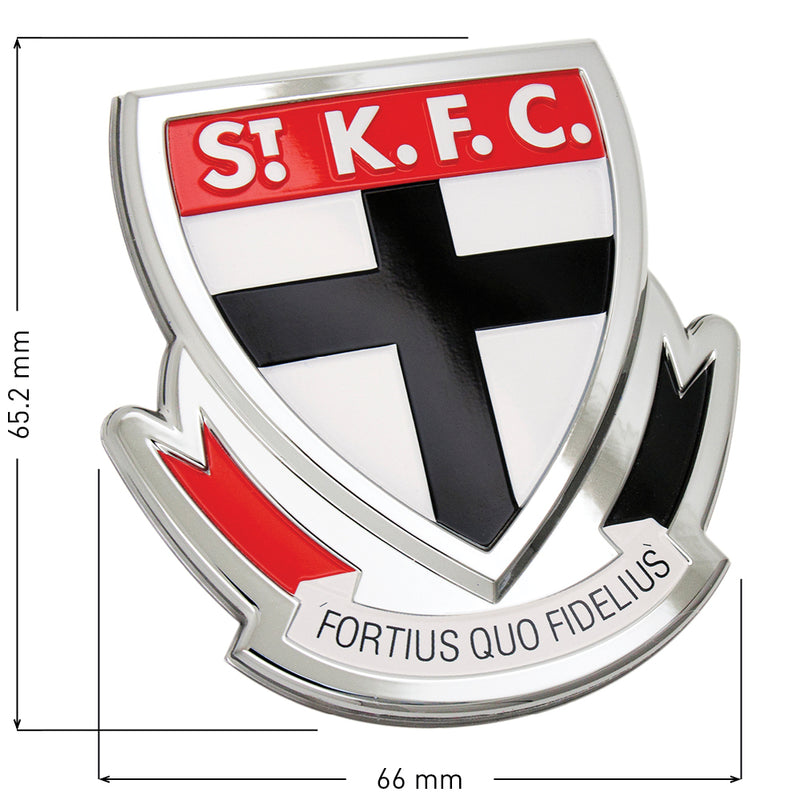 St Kilda Saints 3D Car Badge
