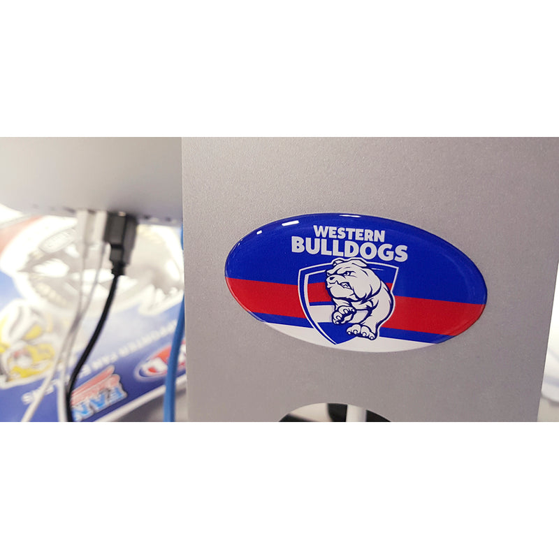 Western Bulldogs Oval Decal