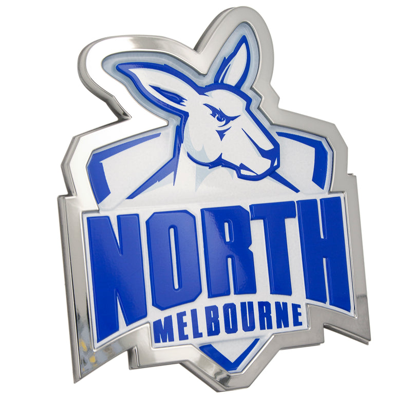 North Melbourne Kangaroos 3D Car Badge