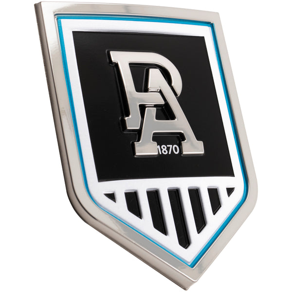 Port Adelaide 3D Car Badge