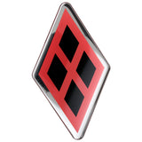 Harley Quinn Logo Decal (Black Diamond)