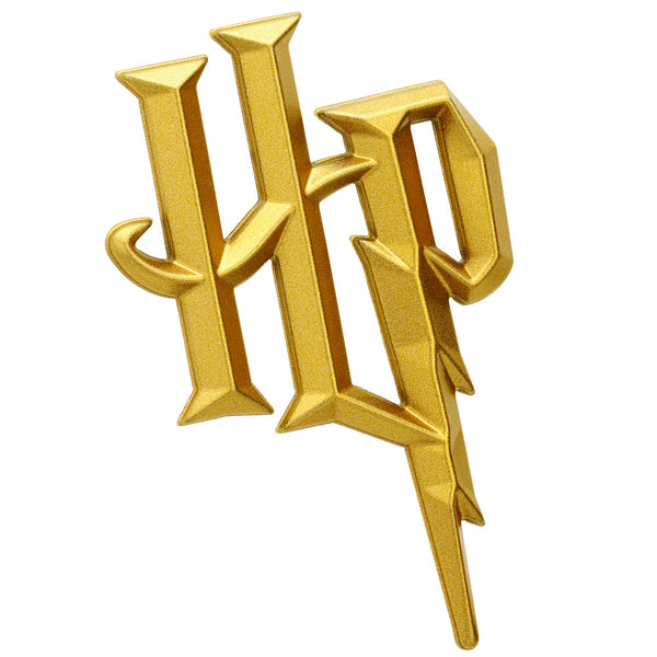 Harry Potter HP Symbol 3D Car Badge (Gold)