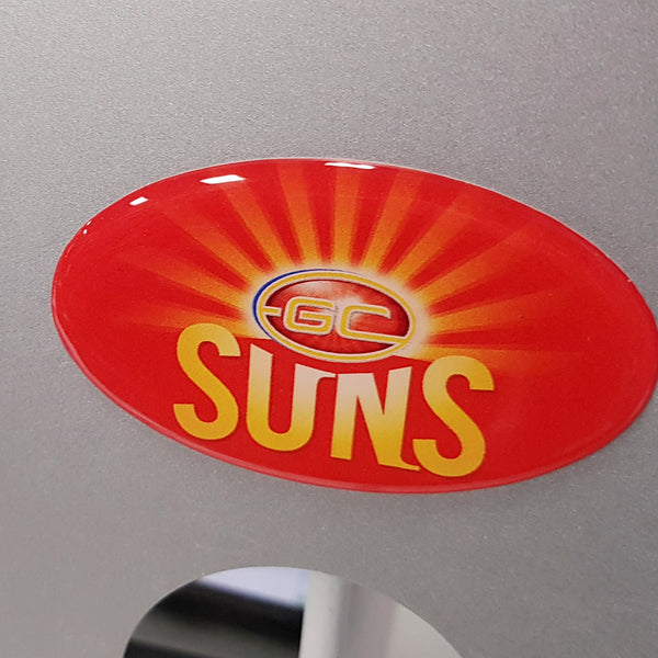 Gold Coast Suns Oval Decal