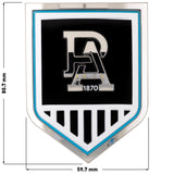 Port Adelaide 3D Car Badge