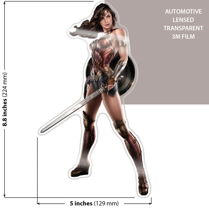 Wonder Woman Dawn of Justice Character Decal