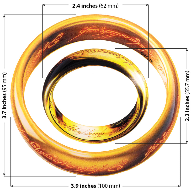 Lord of the Rings The One Ring Logo Decal