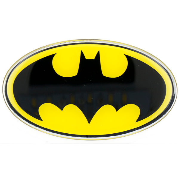 Batman 1989 Logo Decal (Black, Yellow and Chrome)