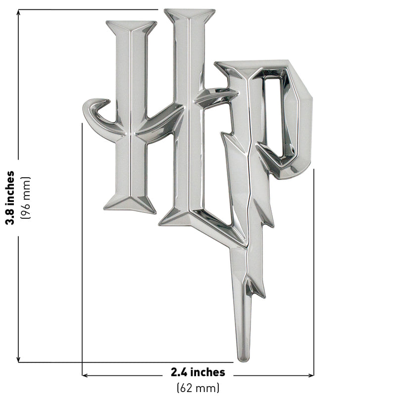 Harry Potter HP Symbol 3D Car Badge (Chrome)