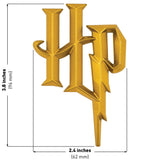 Harry Potter HP Symbol 3D Car Badge (Gold)