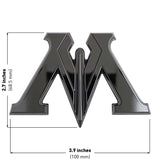 Ministry of Magic 3D Car Badge (Black Chrome)
