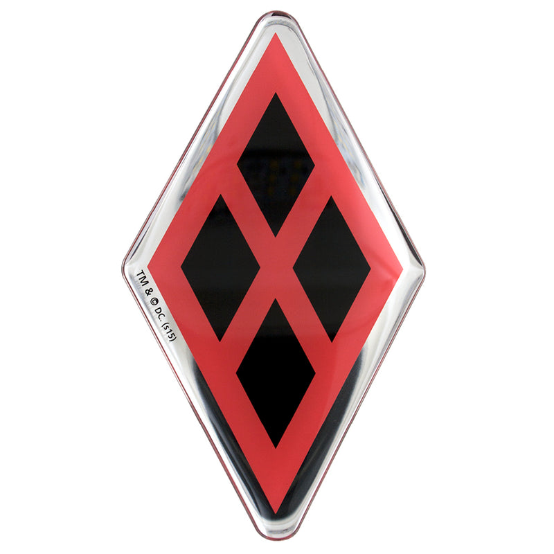 Harley Quinn Logo Decal (Black Diamond)