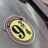 Harry Potter Platform 9 3/4 Logo Decal