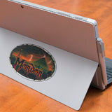 Lord of the Rings Mordor Logo Decal