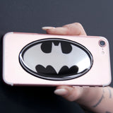 Batman 1989 Logo Decal (Chrome)
