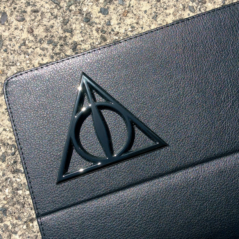 Harry Potter Deathly Hallows 3D Car Badge (Black Chrome)