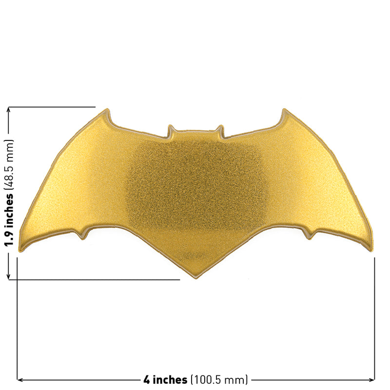 Batman Dawn of Justice 3D Car Badge (Gold)