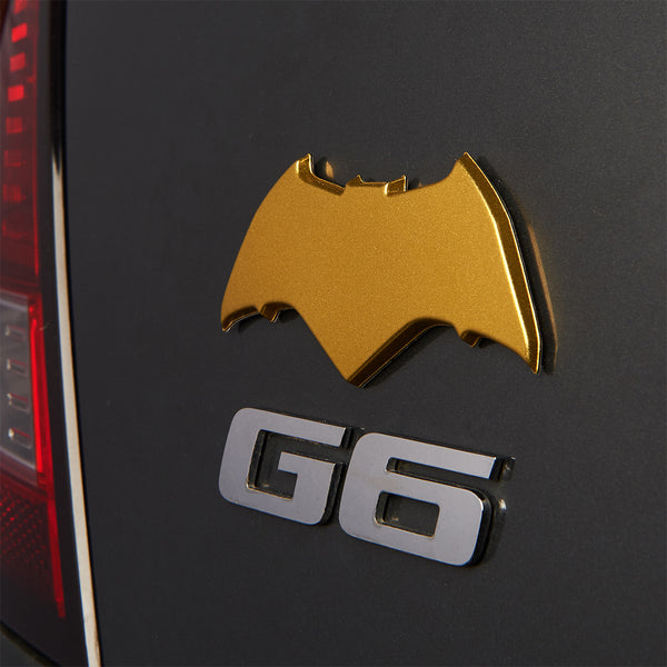 Batman Dawn of Justice 3D Car Badge (Gold)