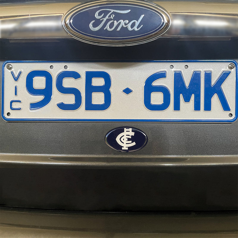 Carlton Blues Oval Decal