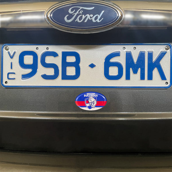 Western Bulldogs Oval Decal