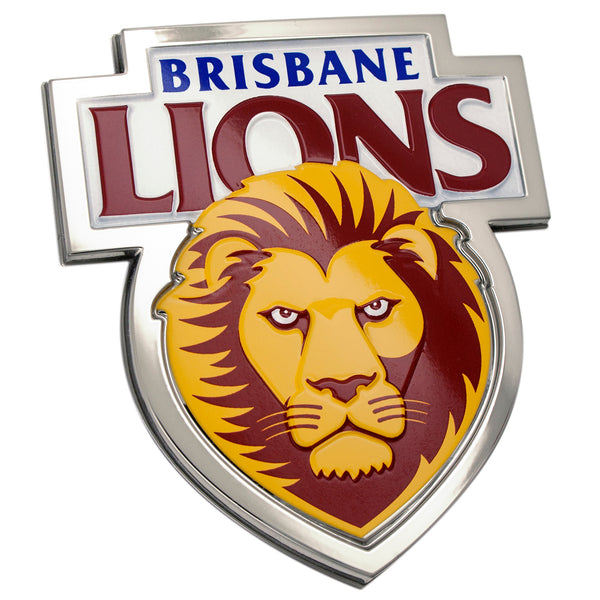 Brisbane Lions 3D Car Badge