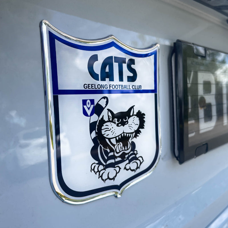 Geelong Cats Retro Decal