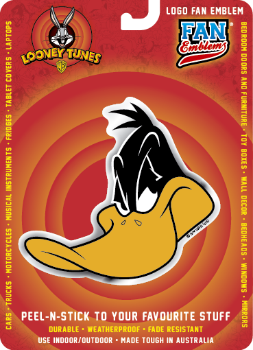 Looney Tunes Daffy Duck Logo Decal
