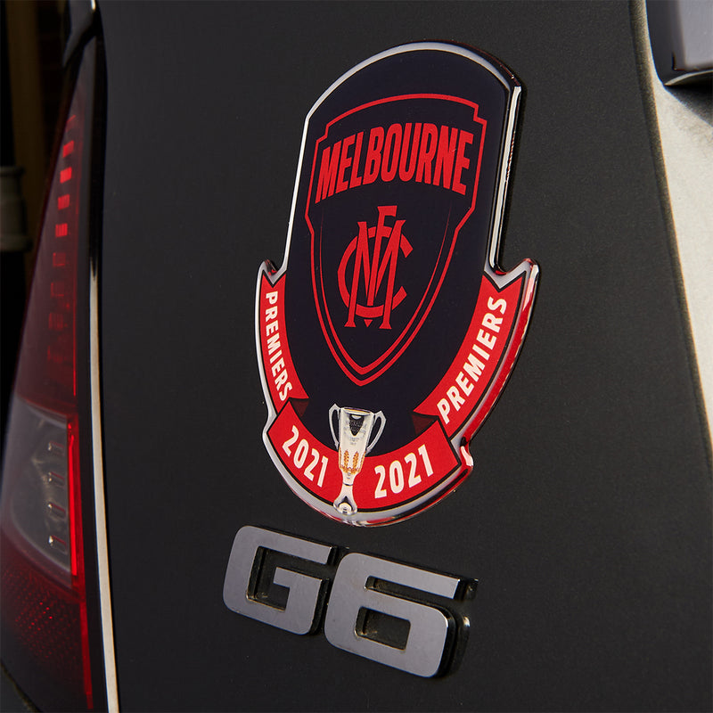 Official Melbourne Demons Premiership Car Decal 2021