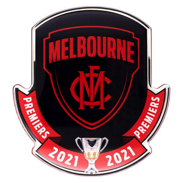 Official Melbourne Demons Premiership Car Decal 2021