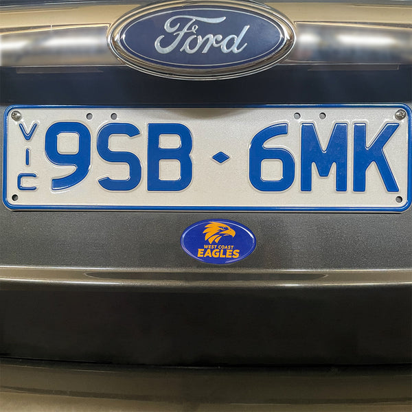 West Coast Eagles Oval Decal