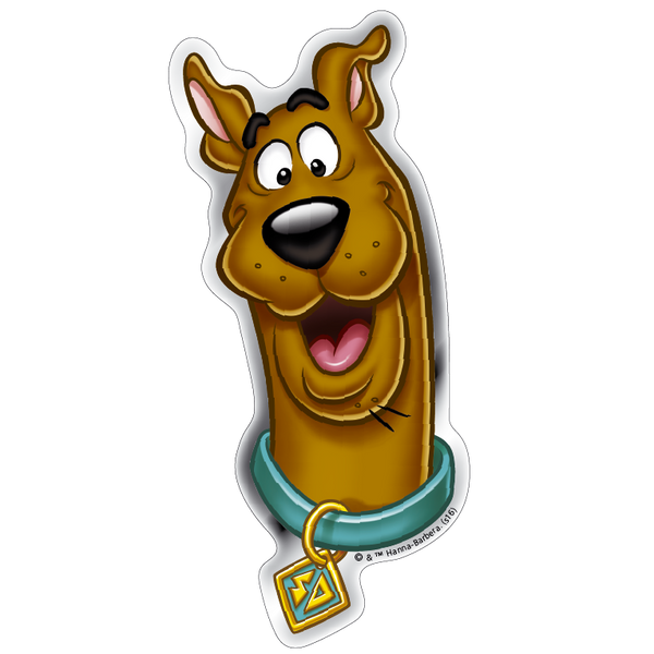 Happy Scooby-Doo Logo Decal