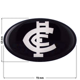 Carlton Blues Oval Decal