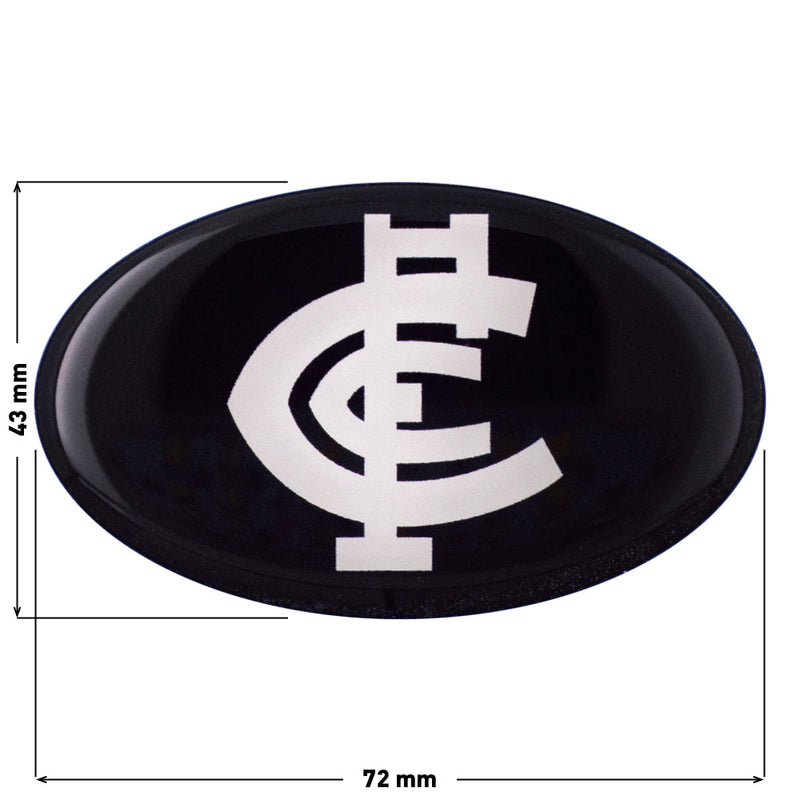 Carlton Blues Oval Decal