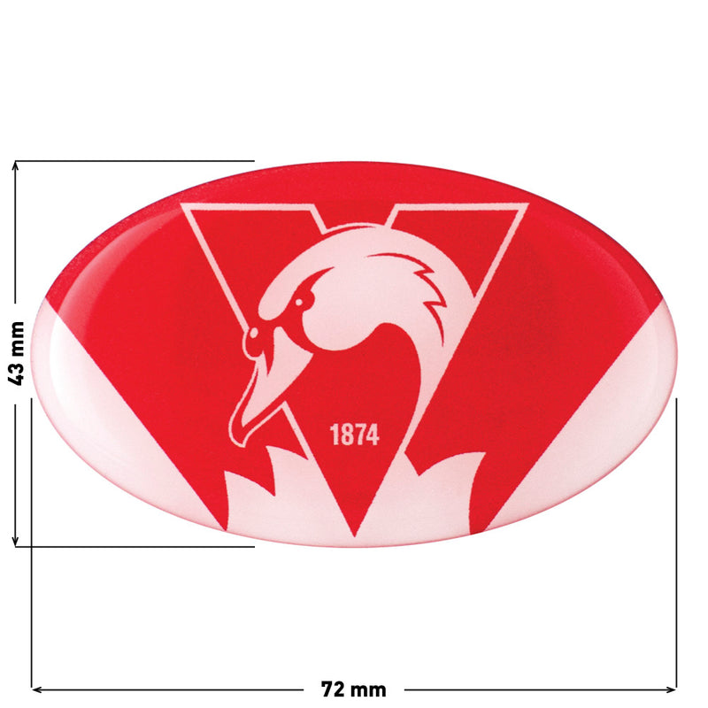 Sydney Swans Oval Decal