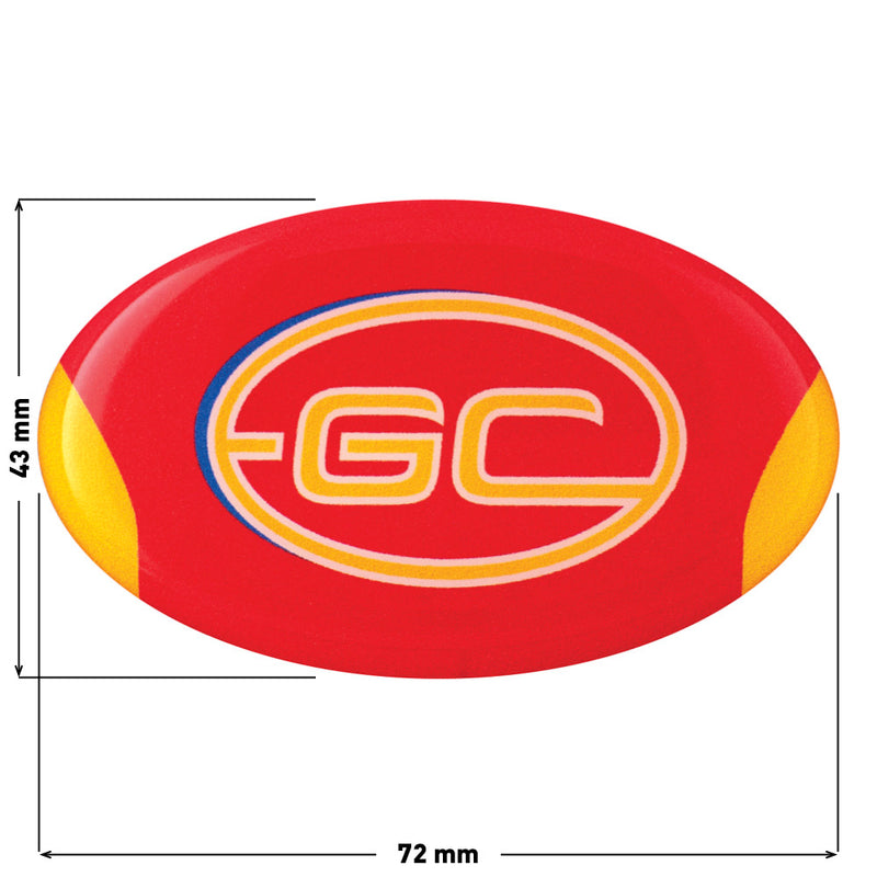 Gold Coast Suns 2021 Oval Decal