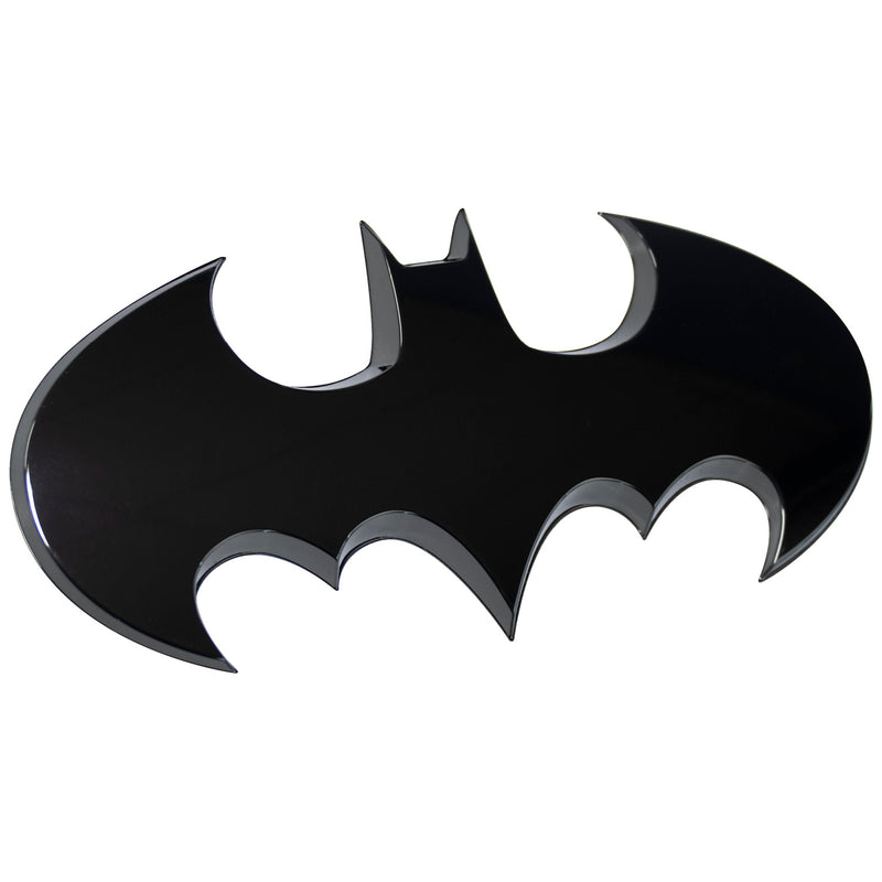 Batman Big Batwing 3D Truck Emblem (Black Chrome)
