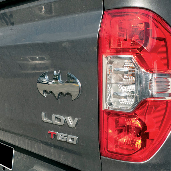 Batman Big Batwing 3D Truck Emblem (Chrome)