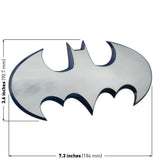 Batman Big Batwing 3D Truck Emblem (Chrome)