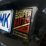 Supercars Super Battle Logo Decal
