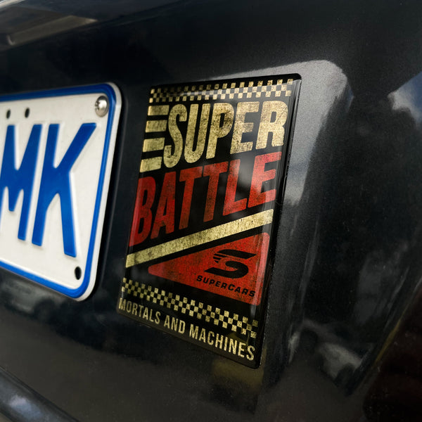 Supercars Super Battle Logo Decal