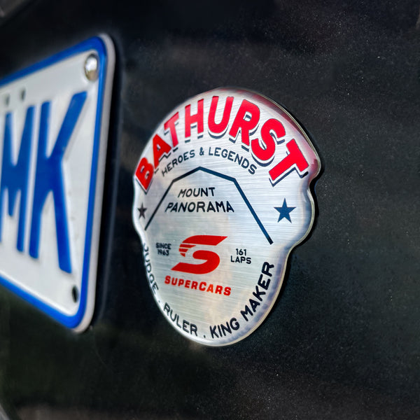 Bathurst Heroes and Legends Logo Decal