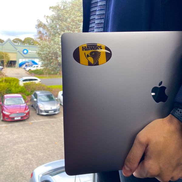 Hawthorn Hawks Oval Decal