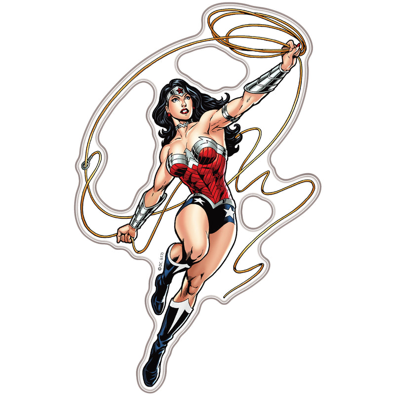 Wonder Woman Fighting Character Decal