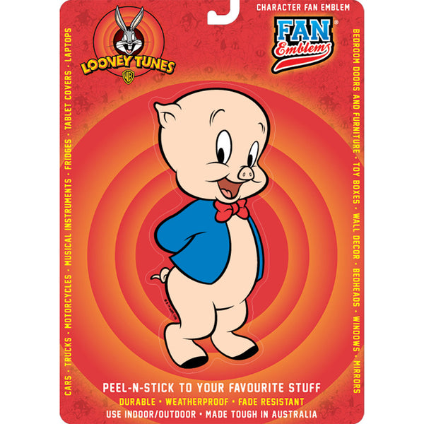 Looney Tunes Porky Pig Character Decal